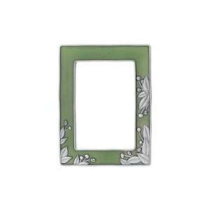  Danforth Botanica / green 4x6 Pewter Picture Frame Arts 