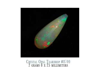 Stunning Ethiopian Opal Drilled Teardrop #8700  