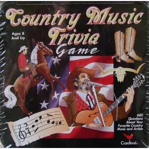  Country Music Trivia Game Toys & Games