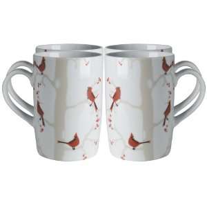  Danica Studio Mugs, Cardinal, Set of 4