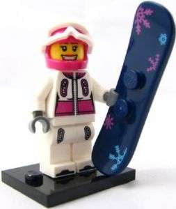 NEW LEGO MINIFIGURES SERIES 3 8803 Snowboarder Girl  