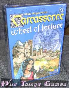 Carcassonne Wheel of Fortune Board Game FACTORY SEALED  