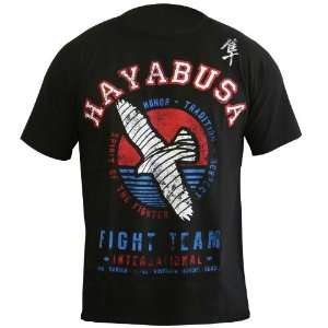   MMA International Fight Team T Shirts   Black