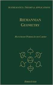 Riemannian Geometry, (0817634908), Manfredo P. Do Carmo, Textbooks 