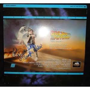 CLAUDIA WELLS signed *BACK TO THE FUTURE* LASER DISC  