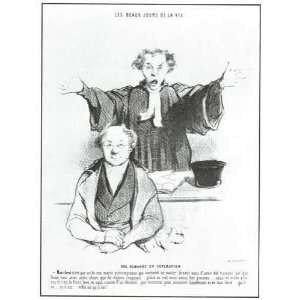  Legal Studies (9 images on one poster) Honore Daumier. 7 