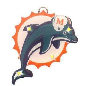  Flashing NFL Pin/Pendant   Miami Dolphins 