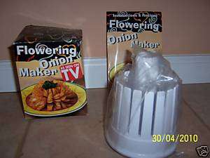 Onion Gourmet Blooming Blossom Onion Maker w Recipes  