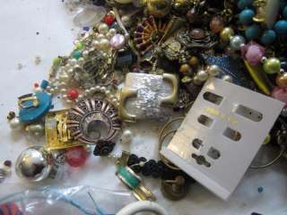   craft lot of broken junk craft jewelry this is considered junk sold