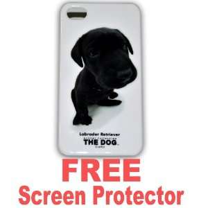 The Dog Case Hard Case Cover for Apple Iphone4 4g   B + Free Screen 