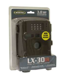 MOULTRIE Game Spy LX30 IR 3 MP Digital Infrared Trail Game Cameras w 