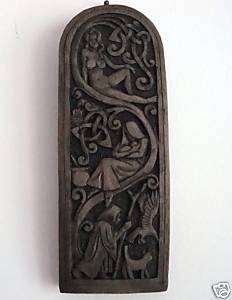 Maiden Mother Crone Wiccan Pagan Plaque Dryad Design  