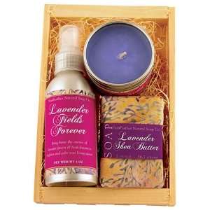    Lavender Fields Floral & Herbal Combo Crate