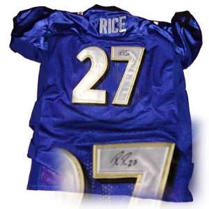Ray Rice Signed Jersey