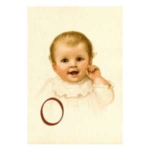  Baby Face O by Ida Waugh, 24x32