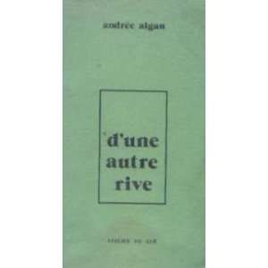  Dune autre rive Algan André Books