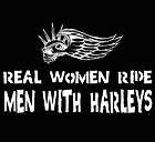 1a REAL WOMEN RIDE funny biker skull chopper humor motorcycle mma mens 