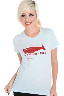 Cold War Kids Red Whale Girls T Shirt, XL  