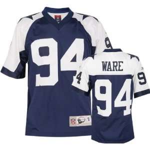 DeMarcus Ware #94 Dallas Cowboys Replica Throwback NFL Jersey Blue 