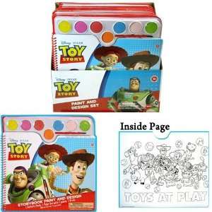  Toy Story Water Paint Set   12 Color Water Color Set