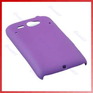 Rubberized Hard Case Cover For HTC CHACHA A810E G16 New  
