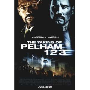   of Pelham 123 Poster 27x40 Denzel Washington John Travolta Luis Guzmn