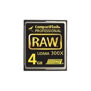    Hoodman Raw RAW 4 GB CF 4 GB 300X CompactFlash Card