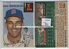 1954 Topps #144 Bill Werle   Red Sox ex
