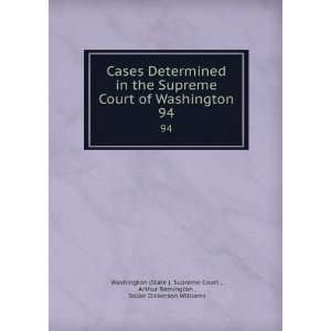   Solon Dickerson Williams Washington (State ). Supreme Court  Books