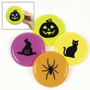 Iconic Halloween Mini Flying Disks   Games & Activities & Flying Toys 