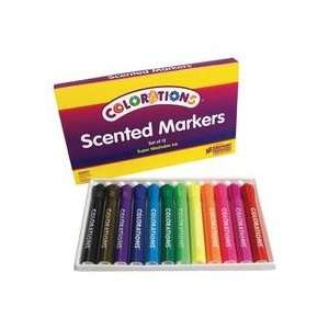  Washable Scented Markers   Set of 12