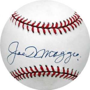  Joe DiMaggio Autographed Baseball