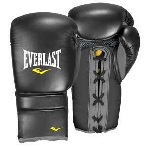  Everlast Ergo Foam Leather Training Gloves   Lace Sports 