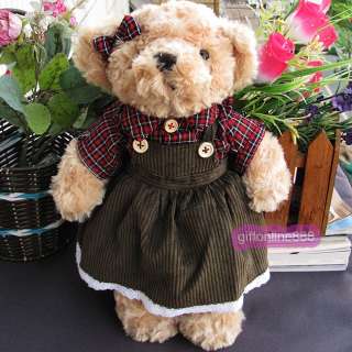 12 Pair TEDDY Bear lover dresses party doll toy D10  