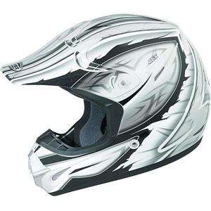  GMax Youth GM46Y Helmet   Large/Pearl White Automotive