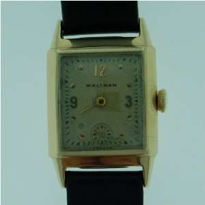  Vintage/Antique watch Womans Waltham Watch 14k Yellow 