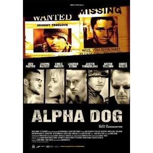 Alpha Dog (2006) 27 x 40 Movie Poster Spanish Style A