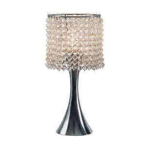  Alphaville Delia Table Lamp, Clear