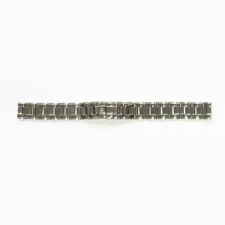 Raymond Weil Saxo 14mm Wide Polished/Brushed Stainless Steel Bracelet 