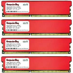  Komputerbay 24GB (6 X 4GB) DDR3 DIMM (240 pin) 2000MHz PC3 