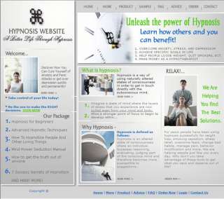 HYPNOSIS TURNKEY WEBSITE PROFITABLE BUSINESS FOR SALE  
