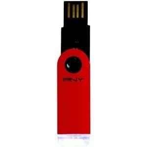  PNY P FDU4GB EF/DRED 4 GB MICRO SWING USB FLASH DRIVE 