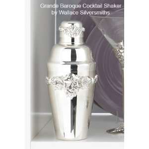  Wallace Grande Baroque Silverplate Coctail Shaker Kitchen 