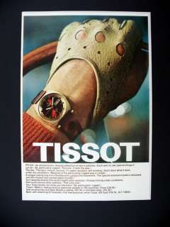 1970 print Ad Tissot PR 516 Watches Day Date Watch  