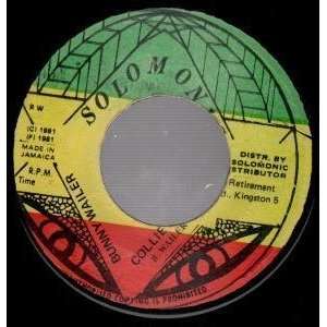   MAN 7 INCH (7 VINYL 45) JAMAICA SOLOMONIC 1981 BUNNY WAILER Music