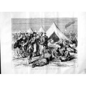   1870 FRENCH PRISONERS WAR CAMP WAHN COLOGNE CHILDREN