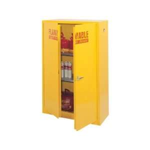 Flammable Liquids Safety Cabinet with 2 Shelves 60 Gal.  