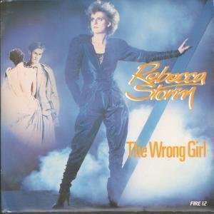   WRONG GIRL 7 INCH (7 VINYL 45) UK STORM 1986 REBECCA STORM Music