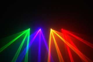   Red + Green + Yellow + Violet DJ Laser Light,DMX Laser Light Show