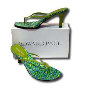 Edward Paul Thong sandal Lime Size 10